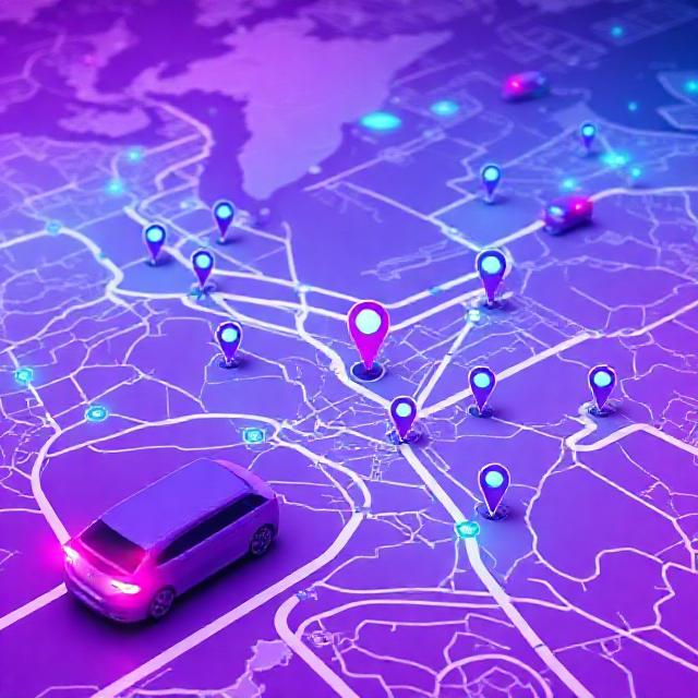 Système de géolocalisation en temps réel pour véhicules
